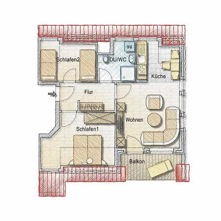 Muehlichen Appartement